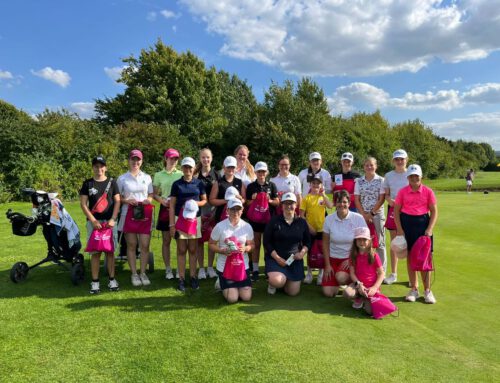 Girls Golf Zeltlager